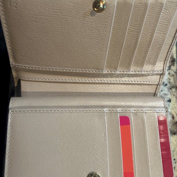 Card case wallet with Gucci script - Picture 2 of 3
